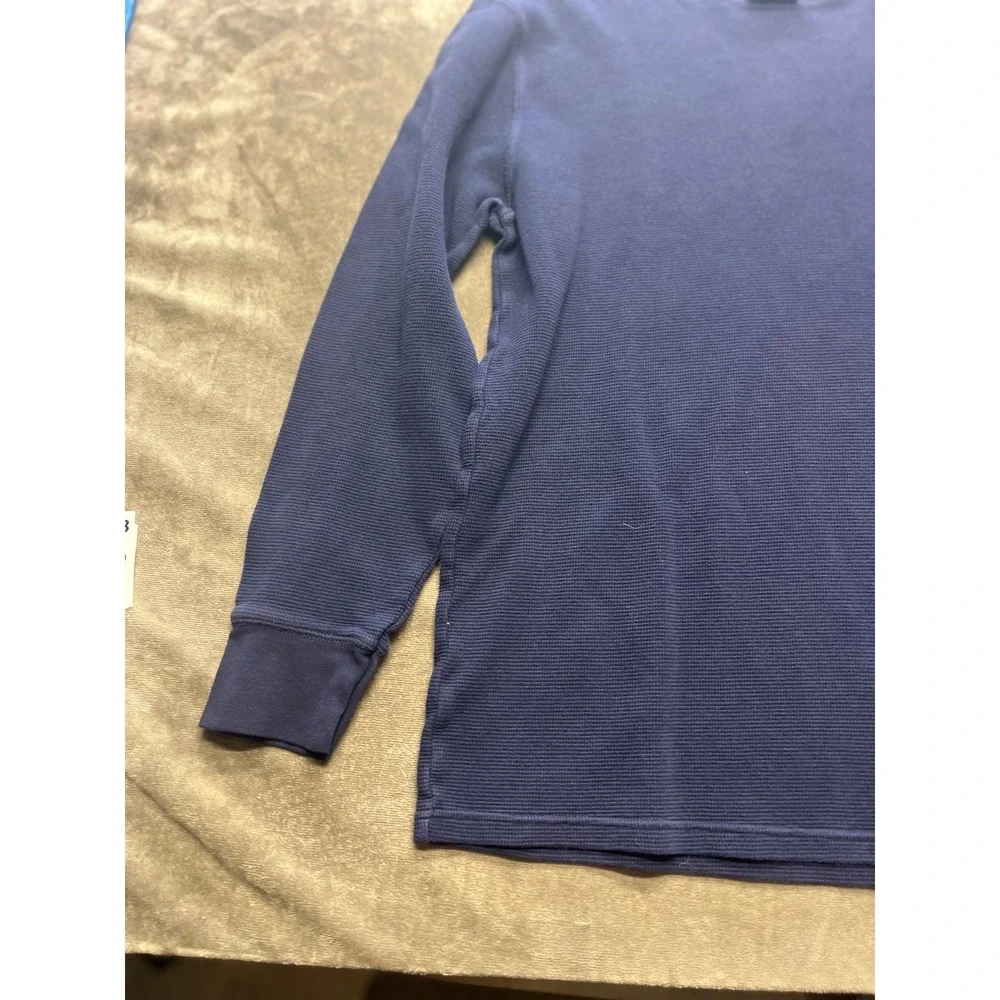 Polo Ralph Lauren Men's Navy Blue Long Sleeve Thermal Shirt Top‎ sleep